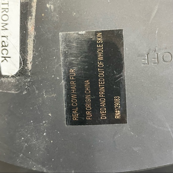 Rebecca Minkoff Sabeen Too Leopard Calf Hair Studded Bootie NWT - Size 8.5 - Picture 7 of 11